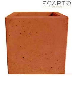 DONICA BETONOWA 40X40X40 - BETON CORTEN