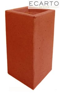 DONICA BETONOWA 75x75x100 - BETON CORTEN