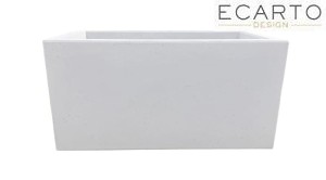 Koryto Niskie 100x50x60  jasny szary