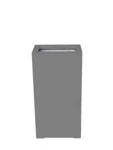 Donica  40x40x80 ALUMINIOWA    