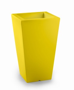 DONICA SLIM LINE 41X41X70 ŻÓŁTA