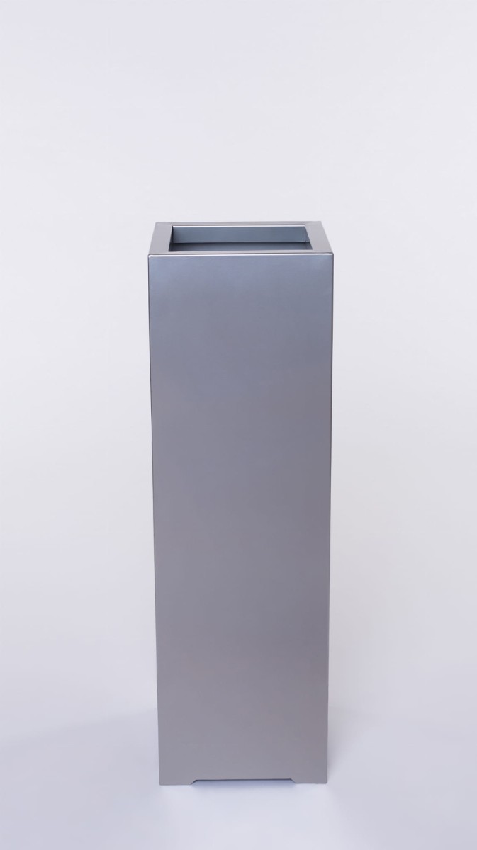Donica metalowa ECARTO METAL 28x28x75