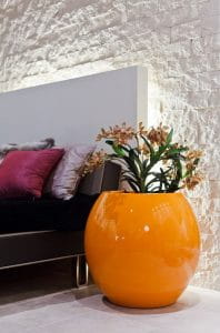 DONICA MANACOR Ø105x100 BIALY POŁYSK