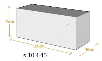 SIEDZISKO 45X100X40