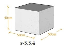 SIEDZISKO 40X50X50