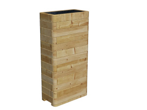 DONICA Z DREWNA IMPREGNOWANEGO 60x32x120