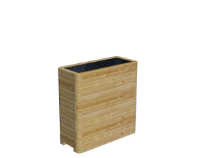 DONICA Z DREWNA IMPREGNOWANEGO 75x32x75