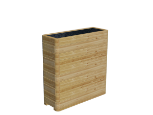 DONICA Z DREWNA IMPREGNOWANEGO 90x32x90