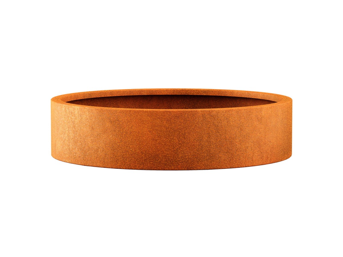 DONICA METALOWA – CORTEN CIRCULO 11 Ø120x60