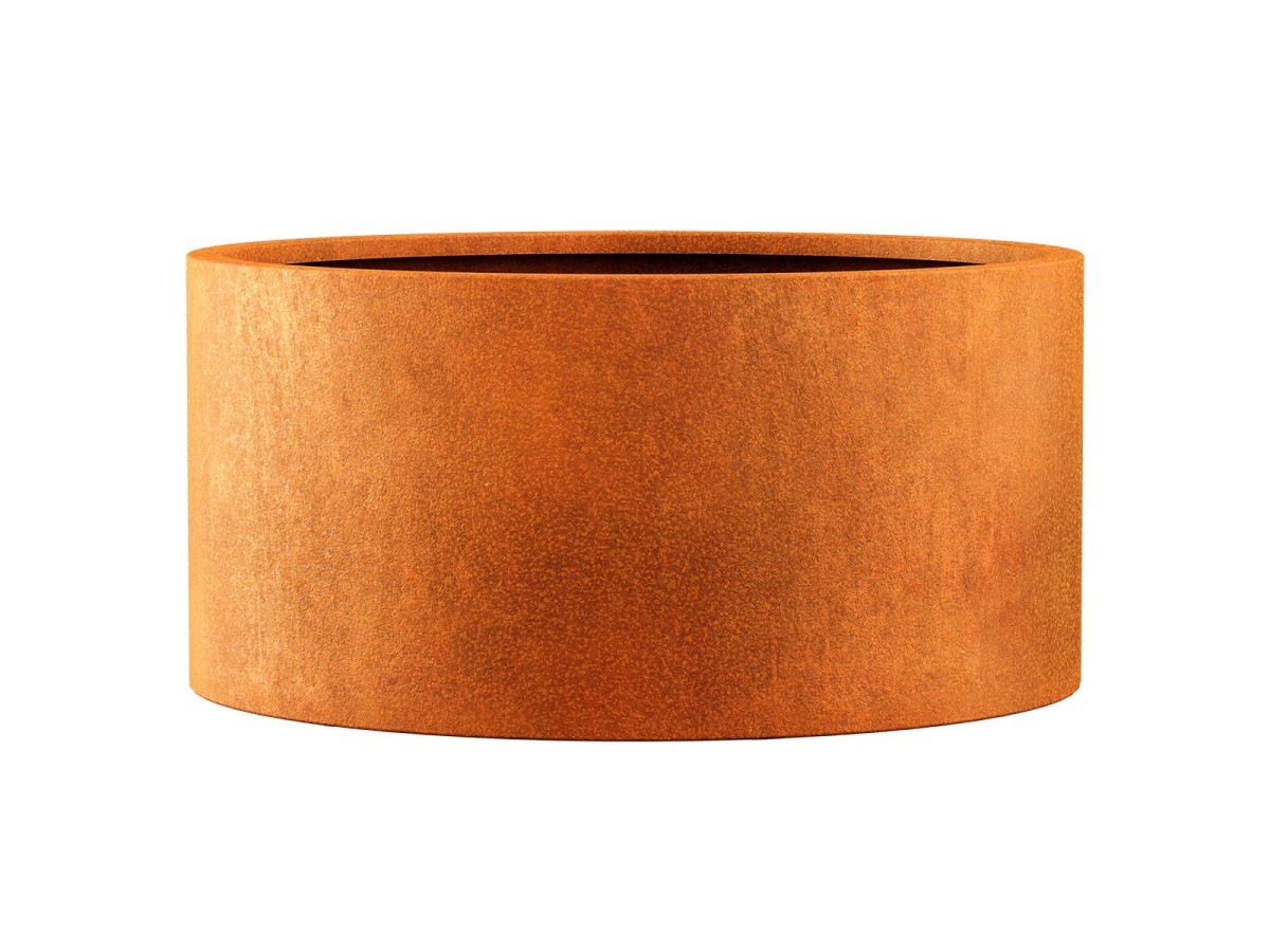 DONICA METALOWA – CORTEN CIRCULO 12 Ø120x90