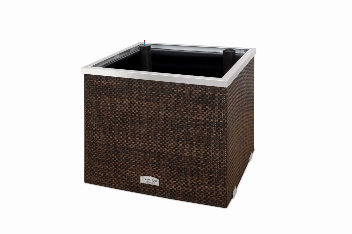 DONICA TECHNORATTANOWA Z SYSTEMEM NAWADNIANIA 50x50x43