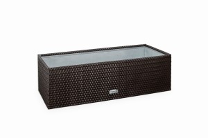 ZIOŁOWNIK RATTAN BEZ SYSTEMU NAWADNIANIA 95X40X30
