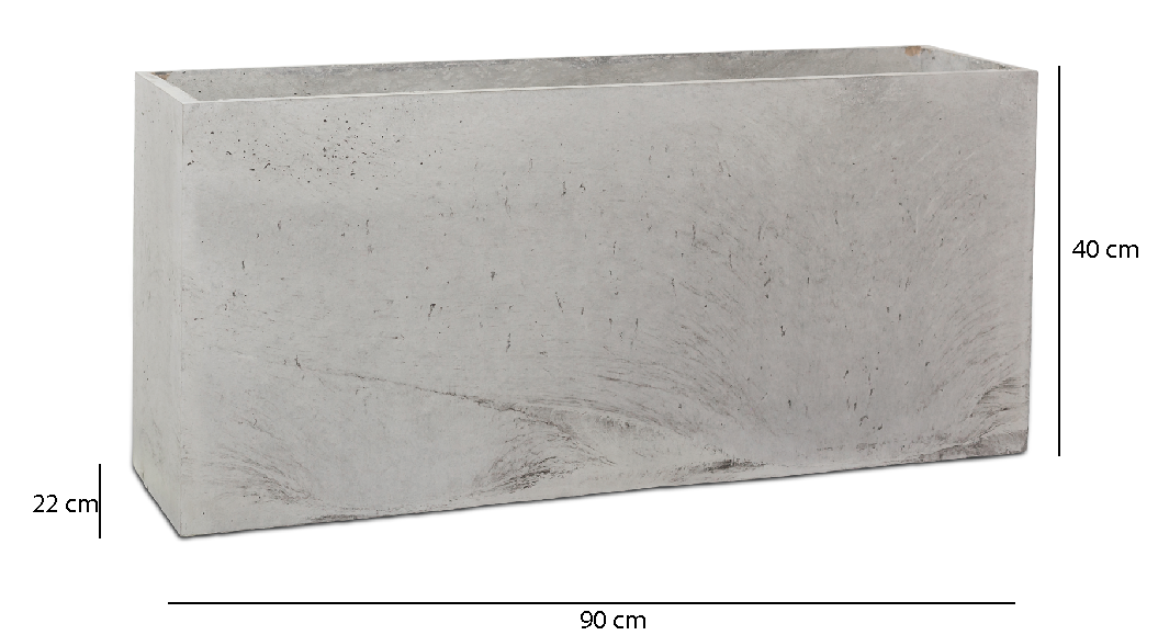 DONICA BETONOWA LINEA 90x22x40