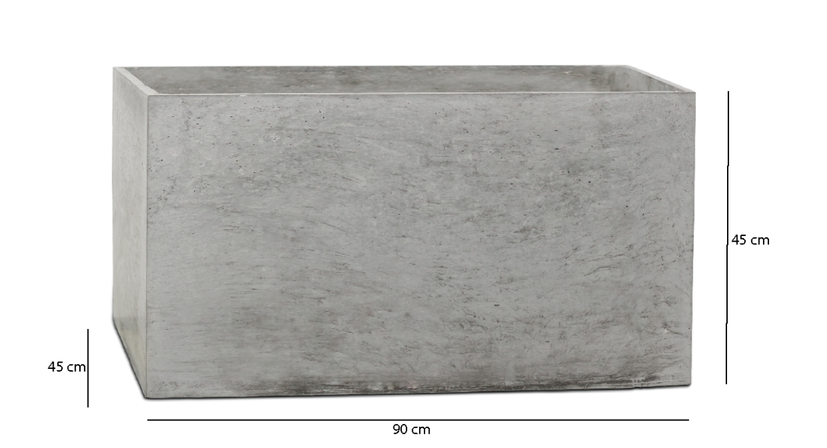 DONICA BETONOWA BOX 90x45x45