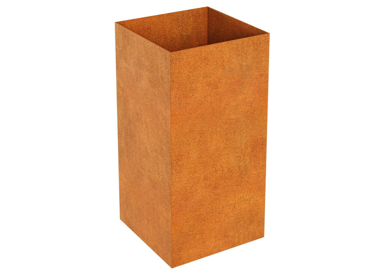 DONICA METALOWA – CORTEN RAPIDO A4 60x60x120