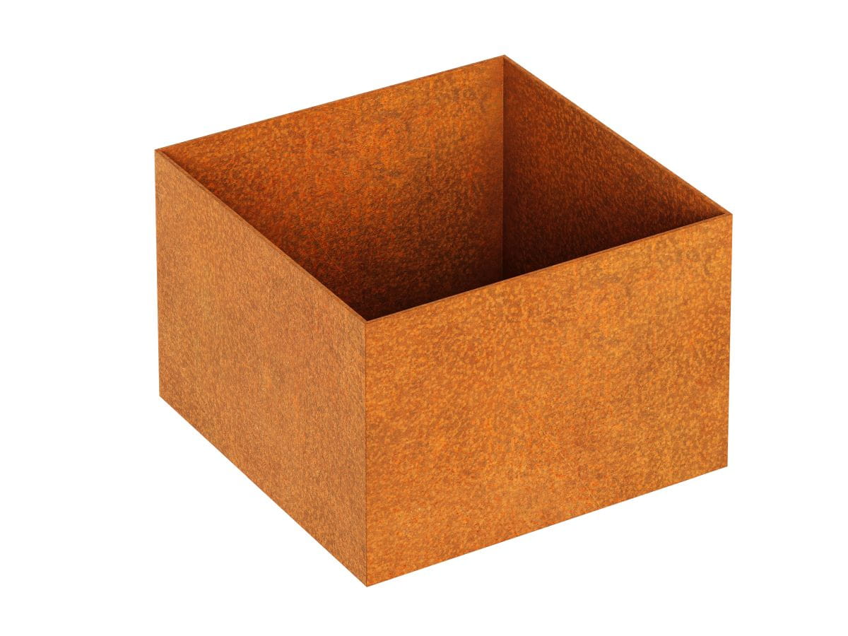 DONICA METALOWA – CORTEN RAPIDO B1 45x45x30