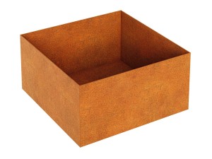 DONICA METALOWA – CORTEN RAPIDO B4 90x90x45