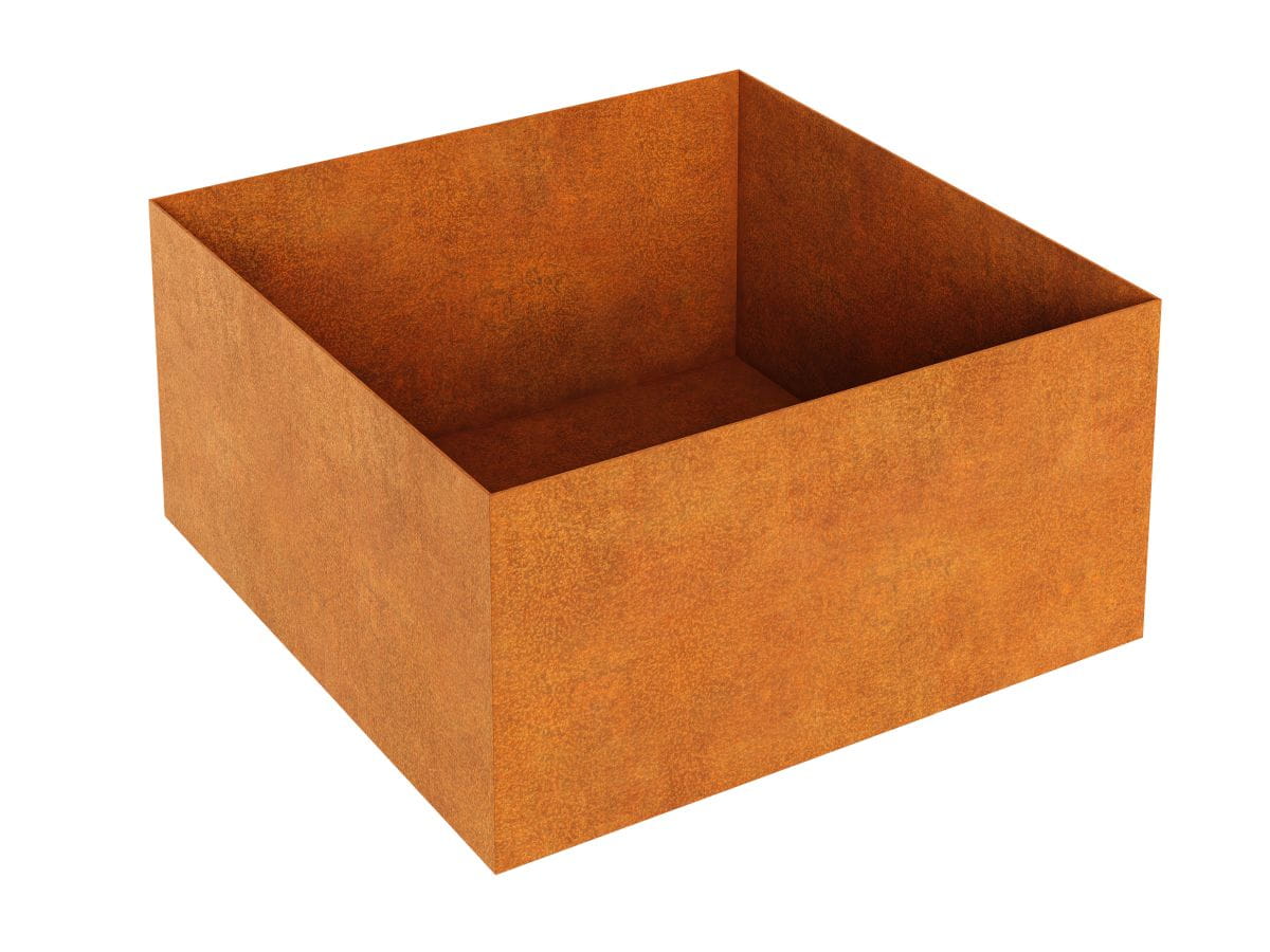 DONICA METALOWA – CORTEN RAPIDO B7 120x120x60