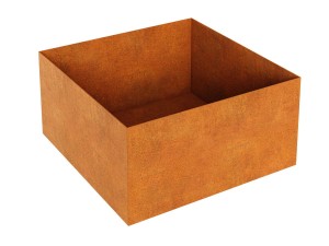 DONICA METALOWA – CORTEN RAPIDO B7 120x120x60