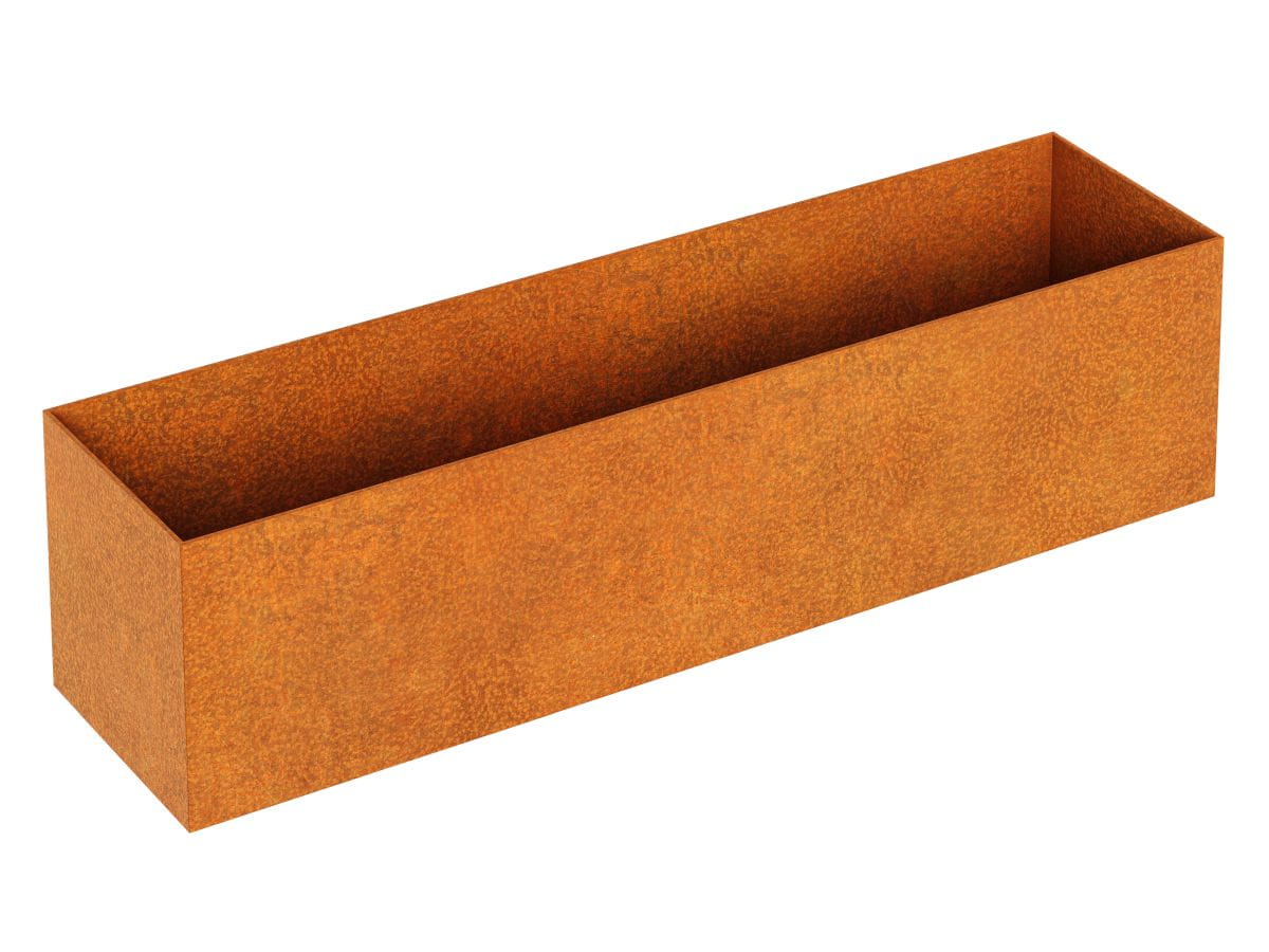 DONICA METALOWA – CORTEN RAPIDO L2 120x30x30
