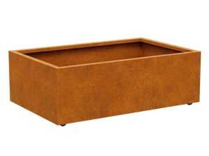 DONICA METALOWA – CORTEN NA KÓŁKACH MOVIL 3 140x90x45