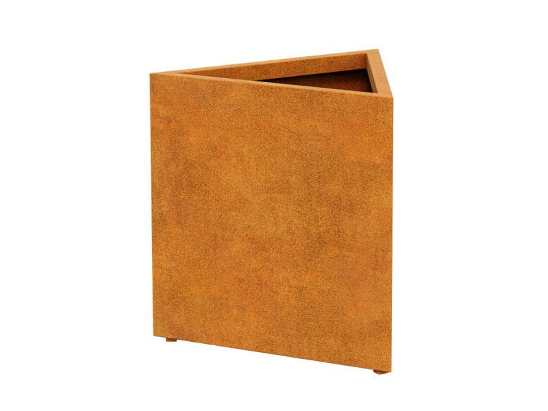DONICA METALOWA – CORTEN TRÓJKĄTNA TRIANGO 2 100x87x60