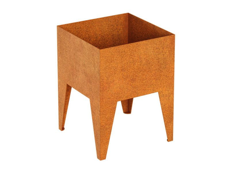 DONICA METALOWA – CORTEN TRÓJKĄTNA PIERNA 1 45x45x60