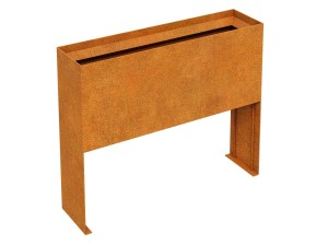 DONICA METALOWA CORTEN PLANTA 8