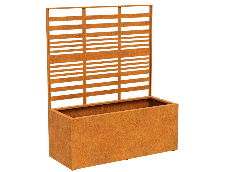DONICA METALOWA CORTEN Z PANELEM COVERRA 1B