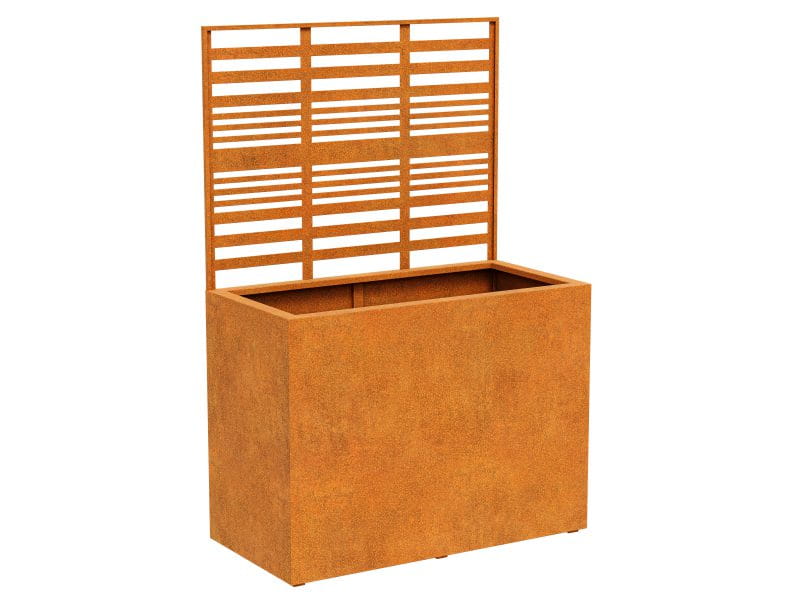 DONICA METALOWA CORTEN Z PANELEM COVERRA 2A