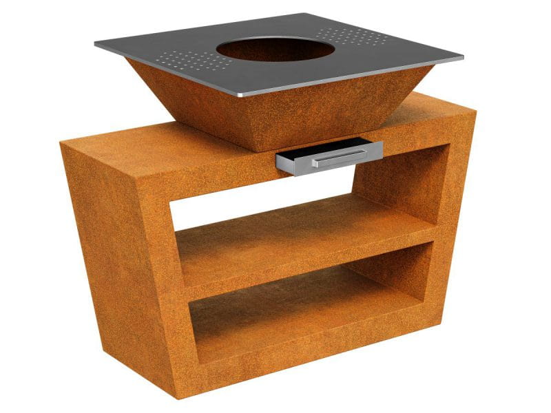 KUCHNIA OGRODOWA/GRILL CORTEN COCCINA 2