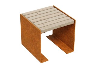 ŁAWKA OGRODOWA/MIEJSKA CORTEN FLANCO B1