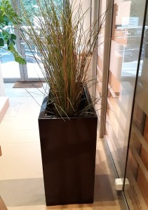 Donica  LARGO 60x28x60 ANTRACYT MAT