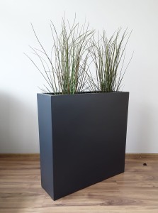 Donica  LARGO 76X30X90 ANTRACYT MAT