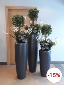 Donica  Tivoli  Paco + Tivoli Altezza + Tivoli Alto Antracyt mat