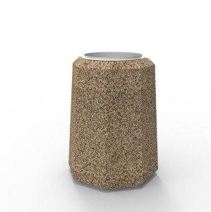 KOSZ ULICZNY OŚMIOKĄTNY PRIMA 70 LTR