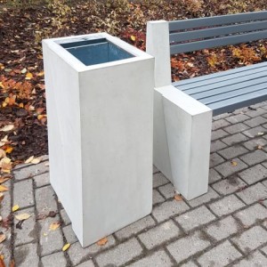 KOSZ ULICZNY "WISA" DECO 50 L
