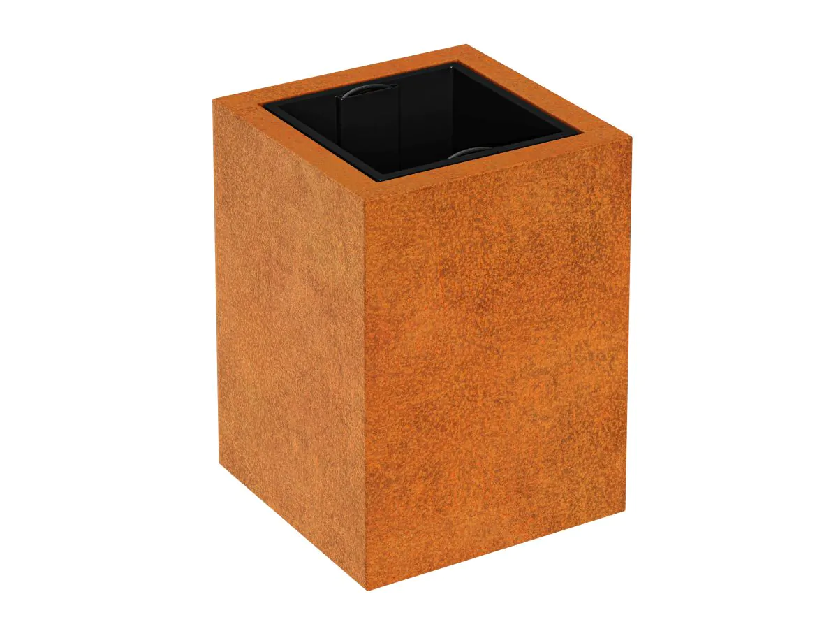 DONICA METALOWA – CORTEN DEPO 2 45x45x60