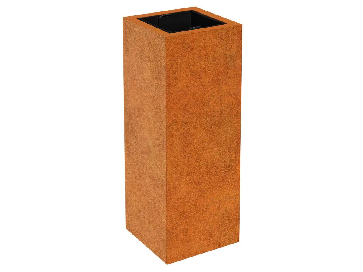 DONICA METALOWA – CORTEN DEPO 4 45x45x120