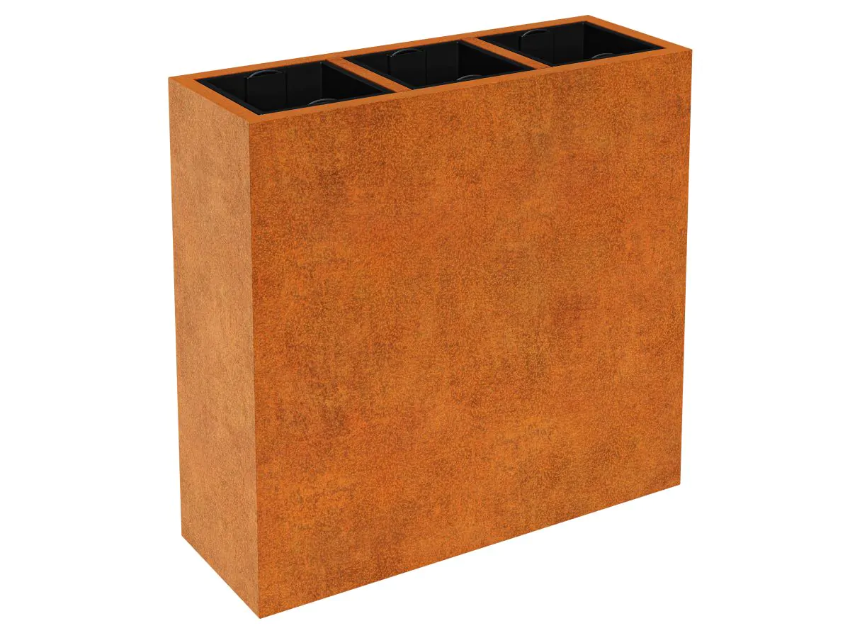DONICA METALOWA – CORTEN DEPO 12 125x45x120