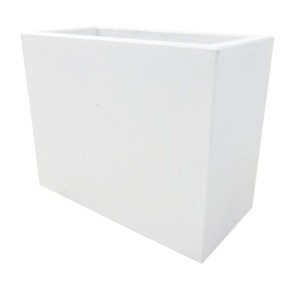 Koryto Wysokie 100x40x100 beton bielony
