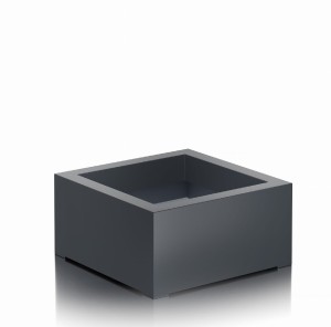 Donica CUBO - 100X100X60 ANTRACYT MAT.