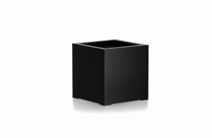 Donica CUBO - 80x80x80 CZARNY POŁYSK