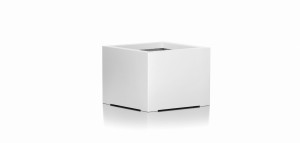 Donica CUBO - 80x80x60 BIAŁY POŁYSK