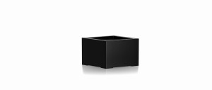 Donica CUBO 60x60x40 CZARNY POŁYSK
