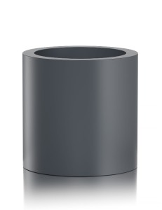 Donica  CIRCULO Ø40X40  ANTRACYT MAT