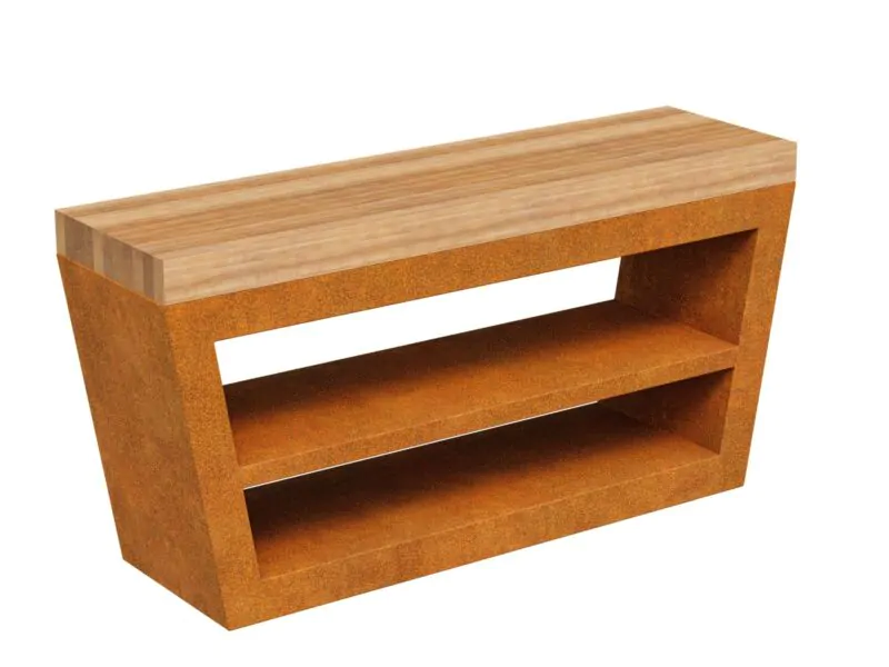 STÓŁ OGRODOWY CORTEN MESA 4