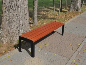 Ławka miejska Brico bez oparcia 150 cm
