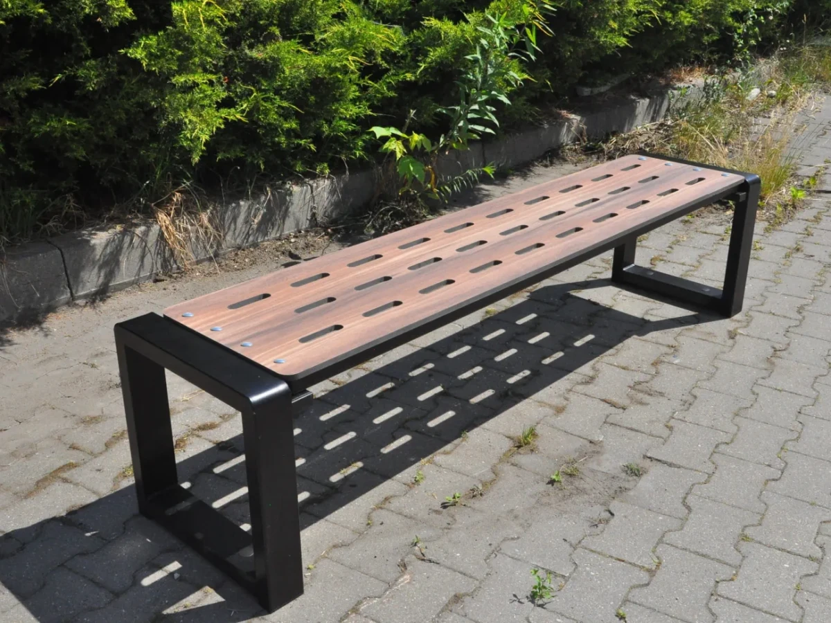 Ławka z laminatu HPL Grande 175 cm